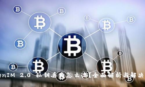 TokenIM 2.0 私钥丢失怎么办？全面解析与解决方案