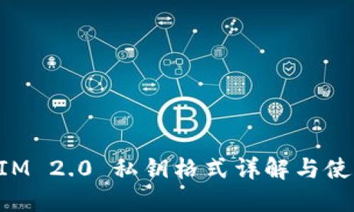 TokenIM 2.0 私钥格式详解与使用指南
