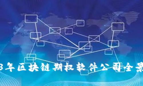 2023年区块链期权软件公司全景分析