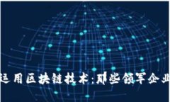 大公司如何运用区块链技术：那些领军企业的成