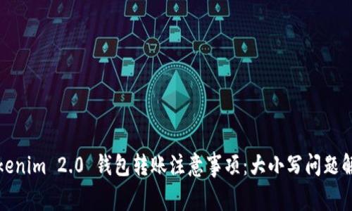 Tokenim 2.0 钱包转账注意事项：大小写问题解析