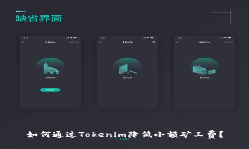 如何通过Tokenim降低小额矿工费？