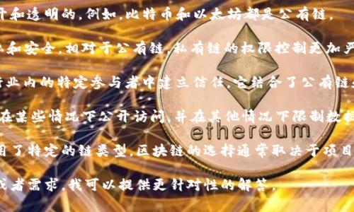 Tokenim 是一种区块链技术，通常与各类区块链网络和解决方案相关。通常来说，区块链本身会有多种类型，也就是说，不同的区块链会根据其设计和功能的不同，划分为不同的类型。以下是一些常见的区块链类型：

1. **公有链（Public Blockchain）**：任何人都可以参与，并且网络中的数据是公开和透明的。例如，比特币和以太坊都是公有链。

2. **私有链（Private Blockchain）**：仅供特定组织或个人访问，确保数据的隐私和安全。相对于公有链，私有链的权限控制更加严格。

3. **联盟链（Consortium Blockchain）**：由多个组织共同管理，通常在商业或行业内的特定参与者中建立信任。它结合了公有链和私有链的特点。

4. **混合链（Hybrid Blockchain）**：将公有链和私有链的特点结合在一起，允许在某些情况下公开访问，并在其他情况下限制数据访问。

具体到 Tokenim 的应用和特点，可以进一步了解其作为一个平台或项目是否采用了特定的链类型。区块链的选择通常取决于项目的需求、性能目标和安全性考虑。 

如果你对 Tokenim 具体的链类型或者应用案例有兴趣，可以提供更详细的信息或者需求，我可以提供更针对性的解答。