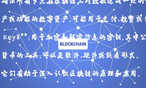 区块链领域有许多专有名词和术语，以下是一些常见的区块链名词及其简要解释：

1. **区块（Block）**：区块链中的数据单元，包含一组交易信息和其他重要元数据。
  
2. **链（Chain）**：多个区块按时间顺序连接形成的结构，确保数据的不可篡改性和安全性。
  
3. **挖矿（Mining）**：通过计算复杂的数学问题以验证和记录交易的过程，矿工通过此过程获得新区块的奖励。
  
4. **节点（Node）**：参与区块链网络的计算机或设备，负责存储和传播区块链数据。
  
5. **智能合约（Smart Contract）**：一种自动执行的合约，代码运行在区块链上，确保合约条款的自动履行。
  
6. **去中心化（Decentralization）**：系统不依赖中央控制者，各节点均参与决策与数据管理，提升安全性和抗审查性。
  
7. **共识机制（Consensus Mechanism）**：确保所有节点在区块链上对数据达成一致的协议，如工作量证明（PoW）、权益证明（PoS）等。
  
8. **代币（Token）**：在区块链上代表特定资产或功能的数字资产，可能用于支付、投资或作为服务的使用凭证。
  
9. **公钥和私钥（Public Key and Private Key）**：用于加密和解密信息的密钥，其中公钥是公开的，而私钥是保密的。
  
10. **钱包（Wallet）**：用于存储和管理数字货币的工具，可以是软件、硬件或纸质形式。

这些词汇构成了区块链技术的基本语言，理解它们有助于深入认识区块链的原理和应用。