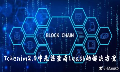 Tokenim2.0中无法查看Leash的解决方案