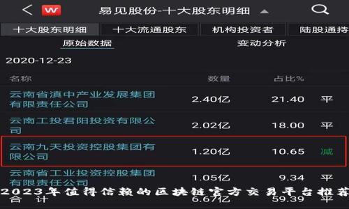 2023年值得信赖的区块链官方交易平台推荐