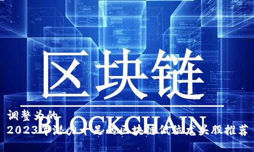调整为的
2023年潜力十足的区块链低位龙头股推荐