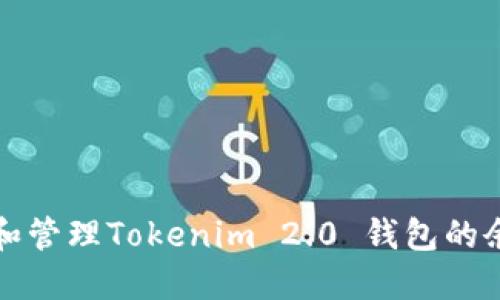 如何查看和管理Tokenim 2.0 钱包的余额和金额