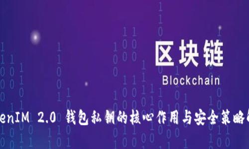 TokenIM 2.0 钱包私钥的核心作用与安全策略解析