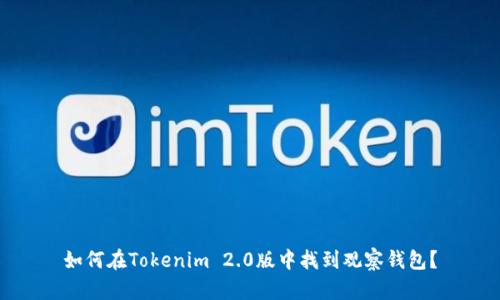 如何在Tokenim 2.0版中找到观察钱包？