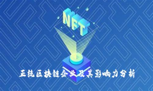 正统区块链企业及其影响力分析