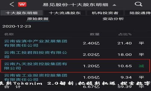 2021年最新Tokenim 2.0解析：把握新机遇，探索数字资产未来